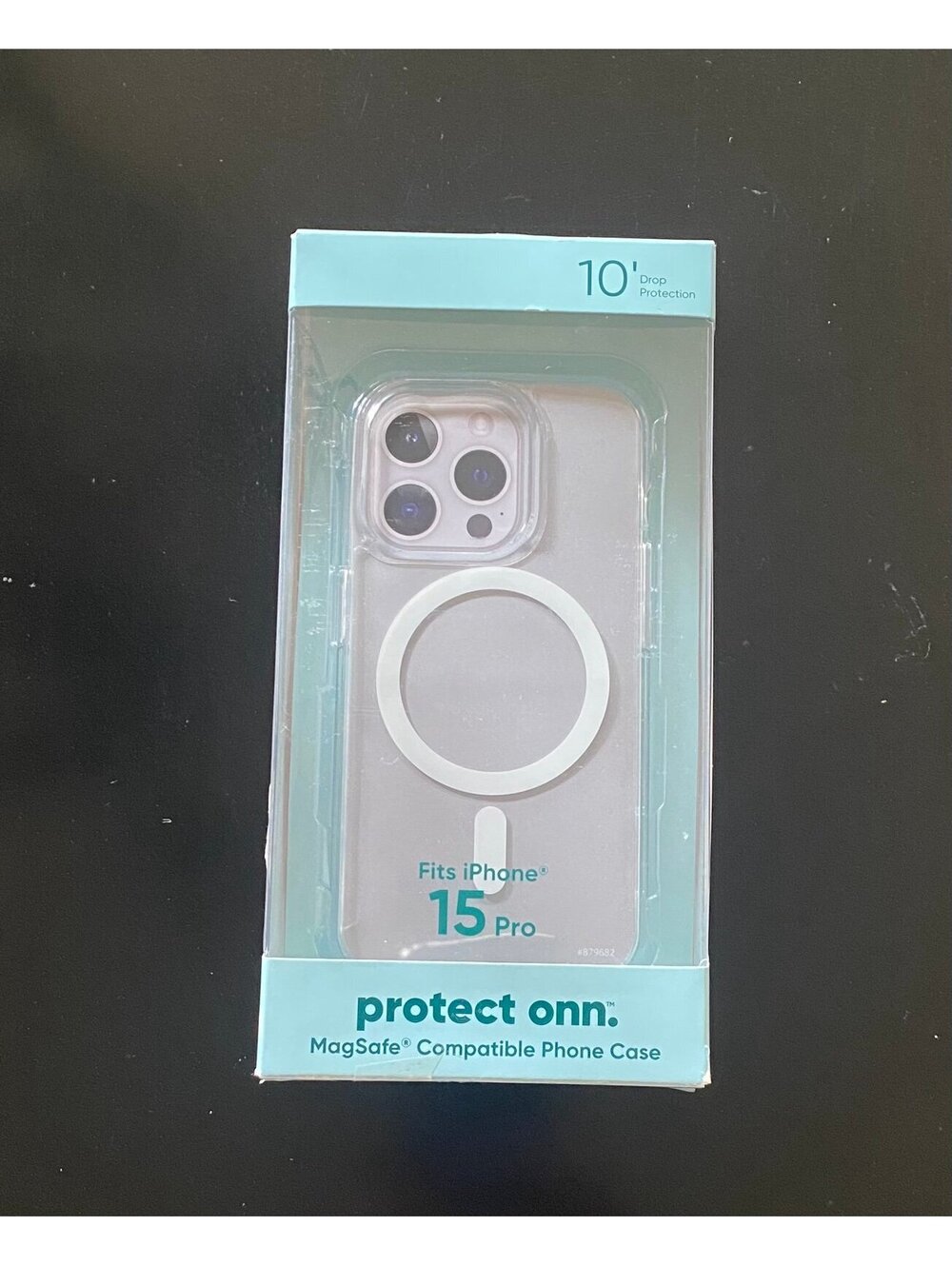 Onn Case for iPhone 15 Pro Clear